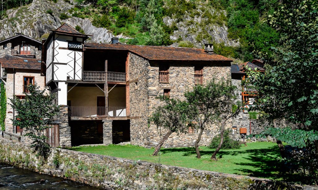 Molí i Serradora de Cal Pal, La Cortinada, Ordino, Andorra